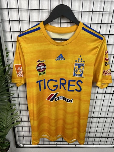 Football Shirt Soccer FC Tigres De La UANL Home 2019/2020 Adidas Jersey Mexico M