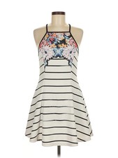Minkpink Women Ivory Casual Dress M