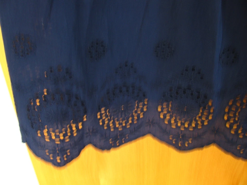 Trägerkleid, dunkles Blau, Gr. 44, Top Zustand v. C & A - Bild 4 von 4