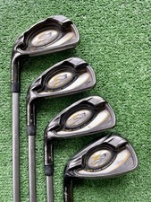 Cobra S3 Irons 5-8i Senior Flex Graphite Left Handed Mens Golf Clubs Steel