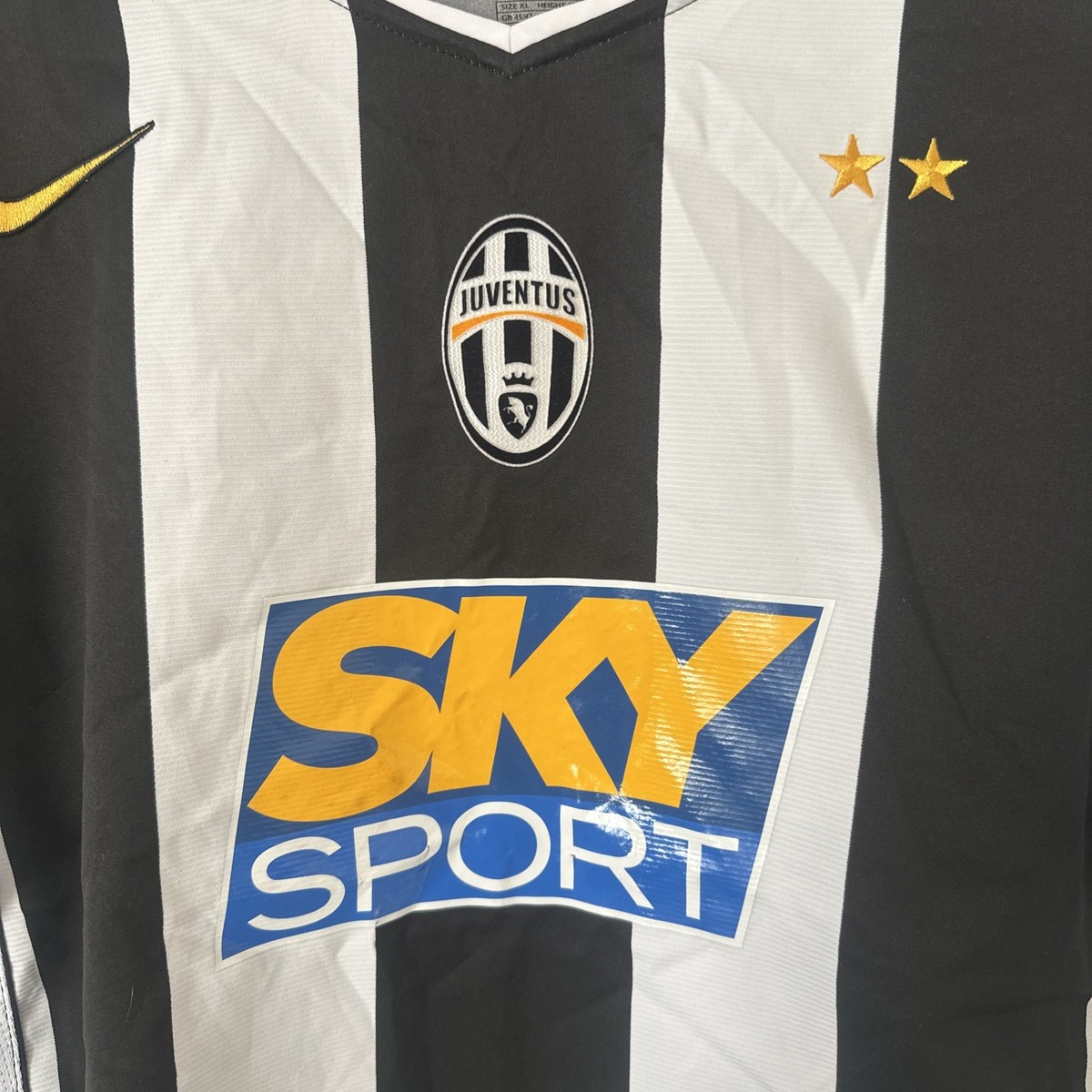 Juventus 2004 - 2005 home Nike SKY Sports shirt size XL | eBay UK