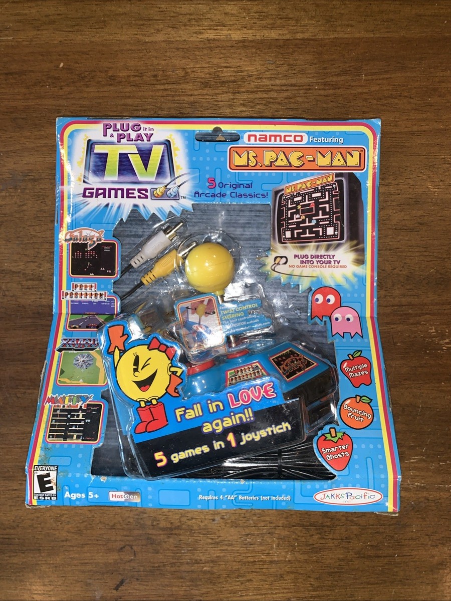 Ms. Pac-Man TV Games (TV game systems, 2004) for sale online | eBay