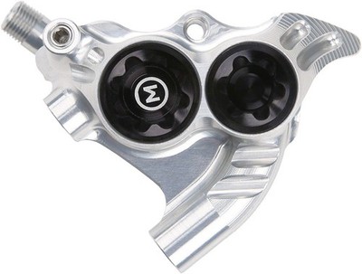 Hope RX4+ Rear Flat Mount Hydraulic Disc Brake Caliper - Monobloc, 4-Piston,