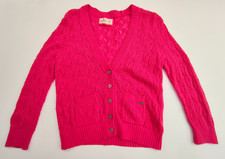 Hollister Strickjacke Rosa Rautenmuster Grö�...