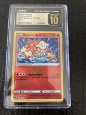 radiant heatran pokemon card value - 027/189 - Radiant Rare - Sword & Shield Up card onto the Burned Pokmon.) Whenever your opponent flips a coin for the Special Condition Burned between turns Radiant Heatran Reverse Holo 27