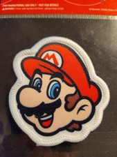 Super Mario Bros cotton sticker / Embroidered Iron on / Sew on Patches NEW