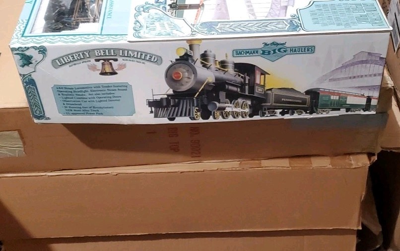 New Vintage Bachmann's Big Hauler G Scale Train Set Liberty Bell