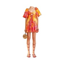 NWT Farm Rio Summer Garden Ombré Mini Dress Size XL