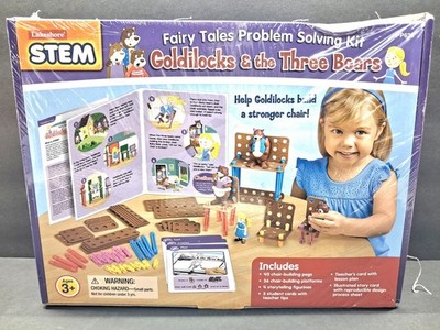 Lakeshore STEM Fairy Tales Goldilocks & The Three Bears Problem Solving Kit NEW