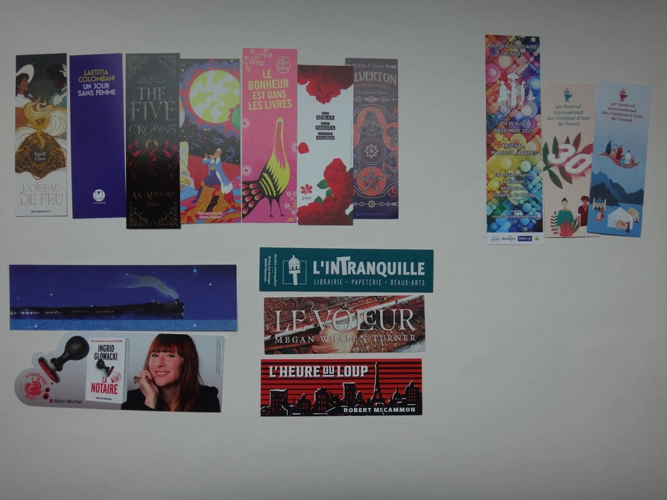 Lot de 83 marque-pages dont 80  thème livre - Photo 3/4