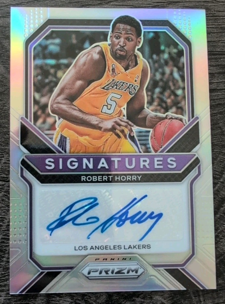 2020-21 Panini Prizm - Signatures Robert Horry #SI-RHO Auto