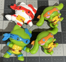 TMNT x HELLO KITTY Happy Meal Toys Lot Of 4 Ninja Turtles 2025 Set Lot
