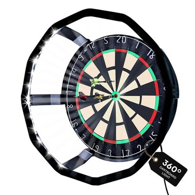 Dartscheibe Licht Surround LED System 360 Winkel - Shadowless Ringlicht mit