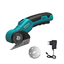 AKKU Kabellose Elektrische Schere Schneiderschere f&uuml;r Stoff Karton Leder Teppich