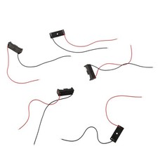 30Pcs 23A/A23 Battery (12V) Clip Holder Box Case Black S8I32529