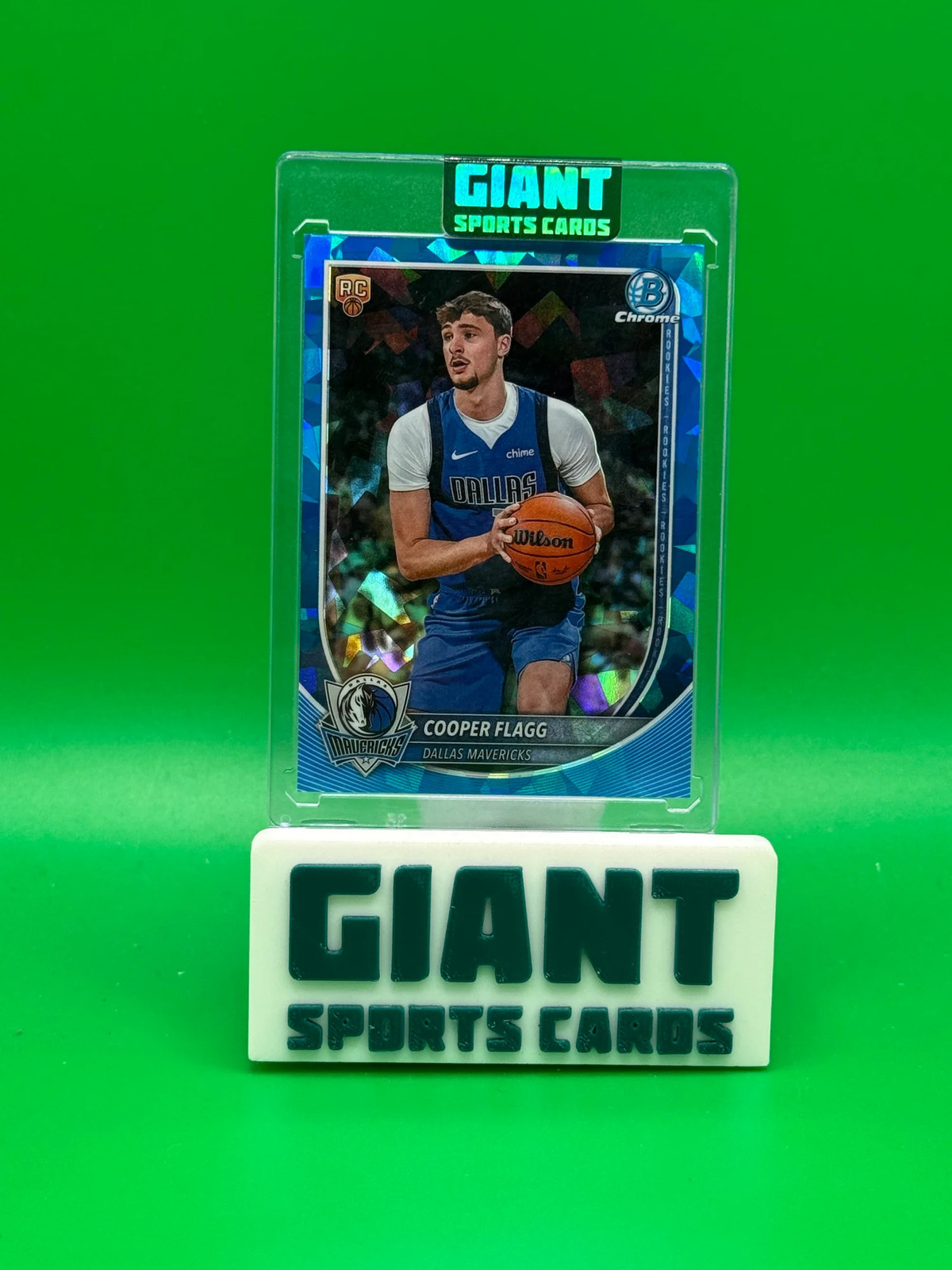 2025 Bowman Chrome Cooper Flagg #BCV-1 Sapphire RC