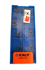 10PCS KORLOY TCMT110204-HMP PC5300 / TCMT21.51-HMP PC5300 CNC Carbide Inserts