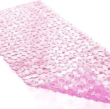 Bath Tub and Shower Mats, Non-Slip Pebble 35 x 16 Inches Machine Washable