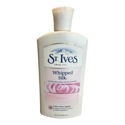Vintage St. Ives Whipped Silk body moisturizer soft petal breeze 12Fl oz USA