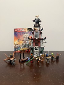 70594 The Lighthouse Siege LEGO Ninjago w/ Minifigures and Manual Complete