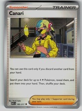 Canari 185/217 Ascended Heroes Pokemon Uncommon