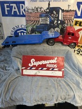 Vintage Tonka COE Truck, Low Boy Trailer Set