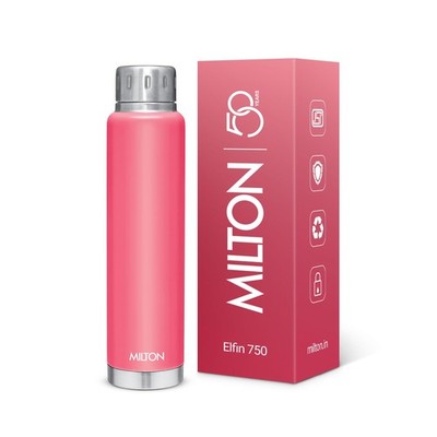 MILTON Thermos Insulated Water Bottle 25 oz (750 ml) Stainless Steel Double wall
