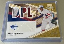 2020 ELITE Extra Edition Angel Trinidad Rookie CARD Patch AUTO RC GOLD SP /10