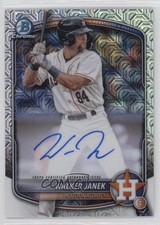 2025 Bowman Chrome Mega Box Prospect Mojo Walker Janek #BMA-WJA Auto 00jz