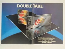 MasterCard Travelers Cheques Vintage 1983 Print Ad