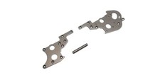 Kyosho Optima Rear Plate Gunmetal - OT215GM