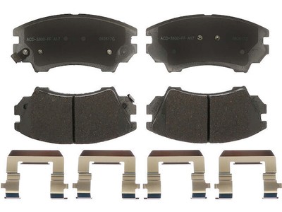 For 2010-2015 Chevrolet Camaro Brake Pad Set Front AC Delco 23731HSNW 2012 2011