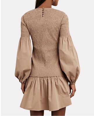 alc drop waist dress Eco Poplin Strappy Dress
