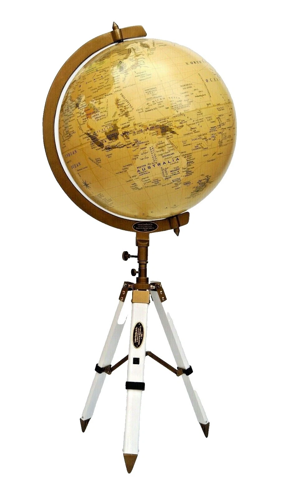 Escritorios antiguos Blanco mundo/Globos Mesas