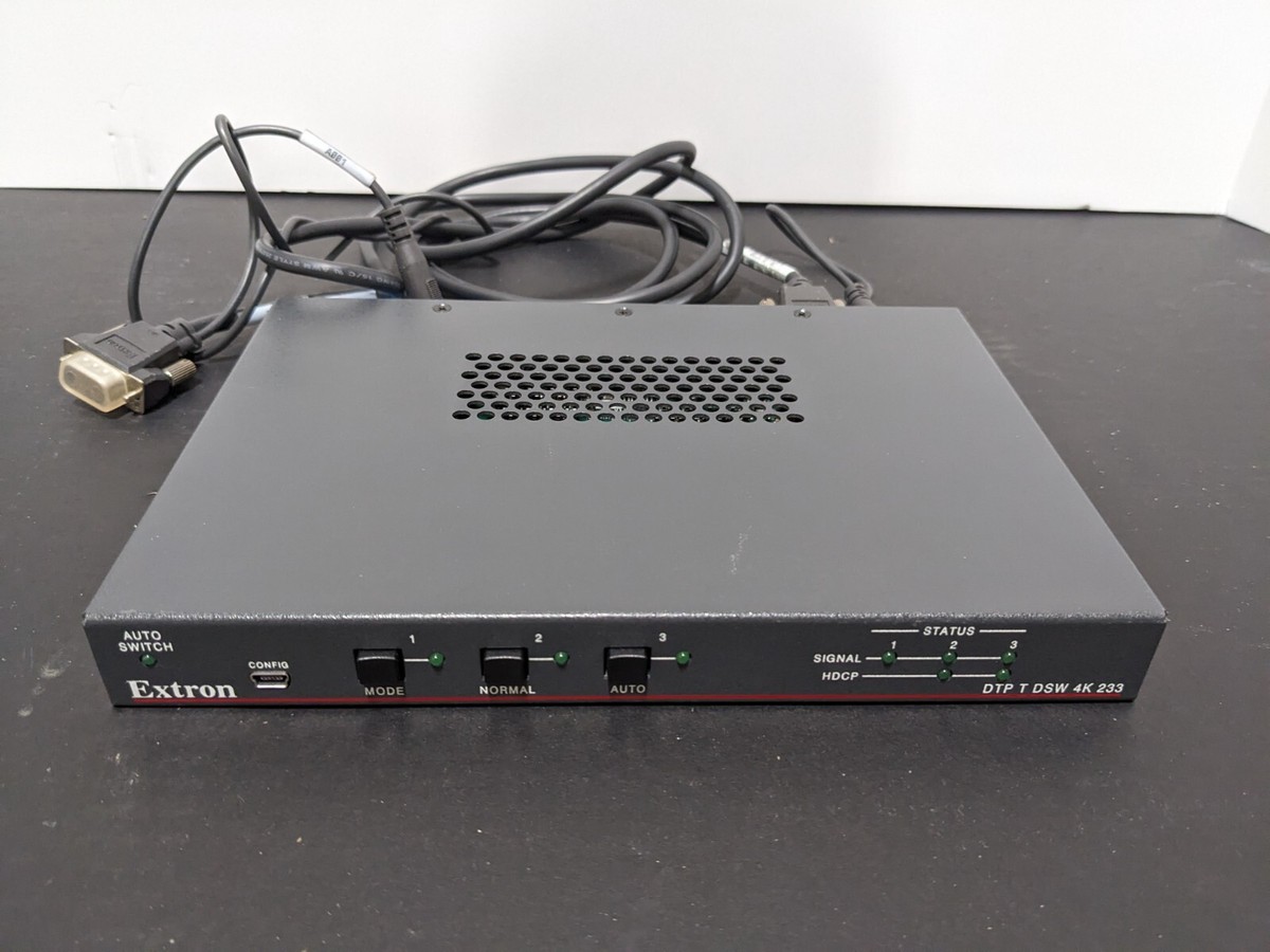 Extron Ships Three New 4k Switchers For Displayport Hdmi