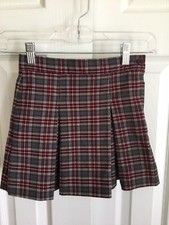 Rifle/Kaynee Challenger Plaid Pleated Preschool Uniform Skirt Size Girls 3 Reg