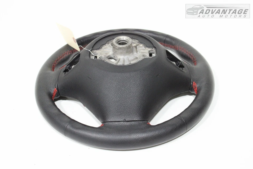 2014-2016 BMW 328i GT XDRIVE F34 DRIVER STEERING WHEEL LEATHER BLACK OEM - Image 3 of 4