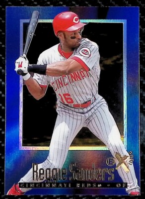 Reggie Sanders - 1997 Skybox EX2000 #66  - Reds