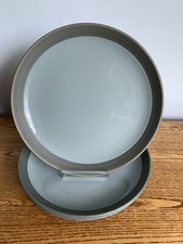 M&S Marks & Spencer BISTRO Grey Salad Plates X3 21cm