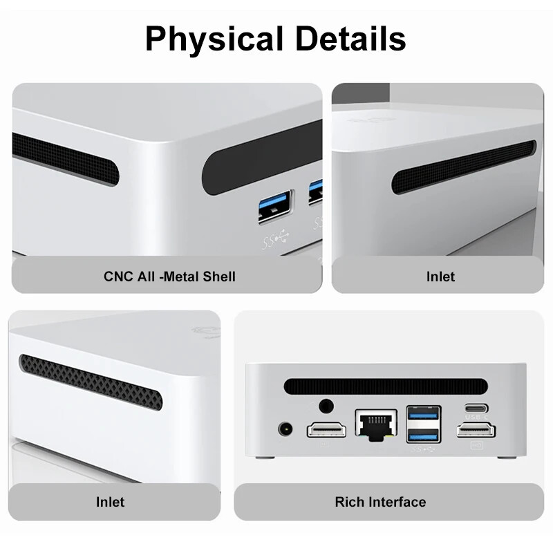 ミニpc amd ryzen 5 5600U 最大4.2GHz 6C12T Amazon.com: GenMachine Mini PC AMD Ryzen 5 5600U Mini