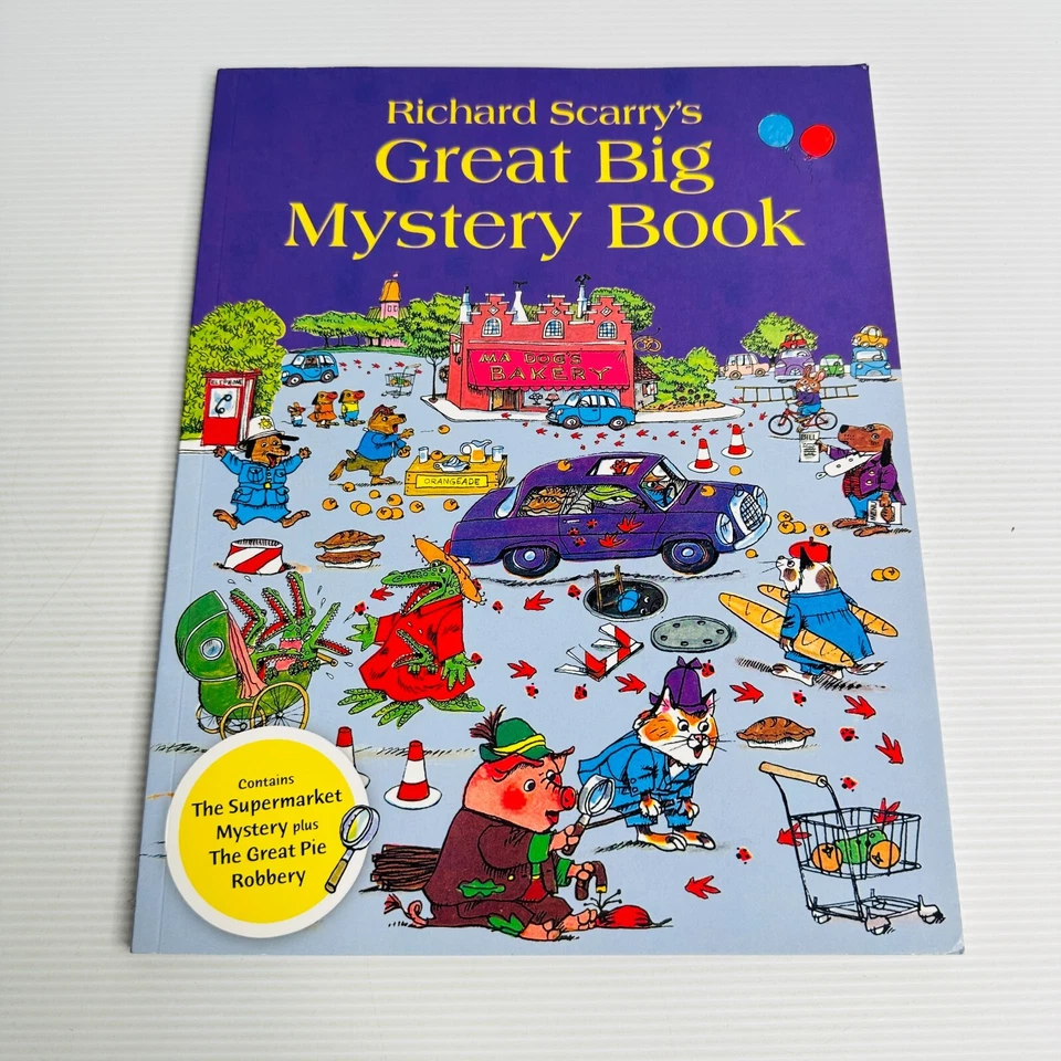 7 x Richard Scarry Children's Picture Book Bundle Lot - Homeschooling PB - Image 4 of 4