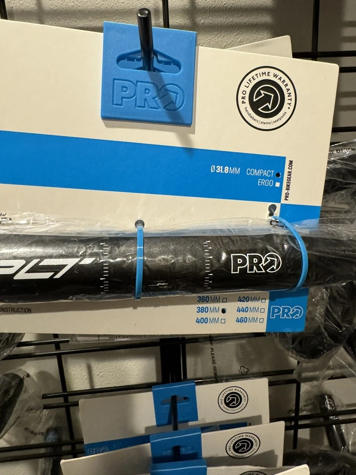 SHIMANO PRO PLT  31.8x440mm Drop Handlebar, Black - Image 2 of 4