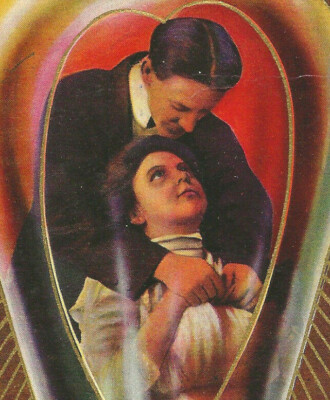 Lovelights-Romantic Couple In Edison Lightbulb With Rays-Valentine s Day-Love