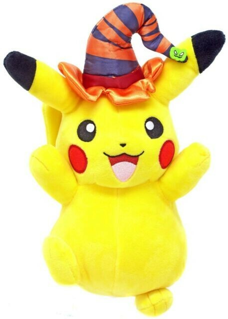 halloween pikachu plush