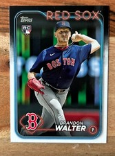 2024 Topps Series 1 Brandon Walter RC #193 Rookie Boston Red Sox