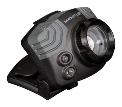 Maximus Kopflampe Stirnlampe 5 LED Stroboskop Leuchte Lauflampe inkl. Batterie