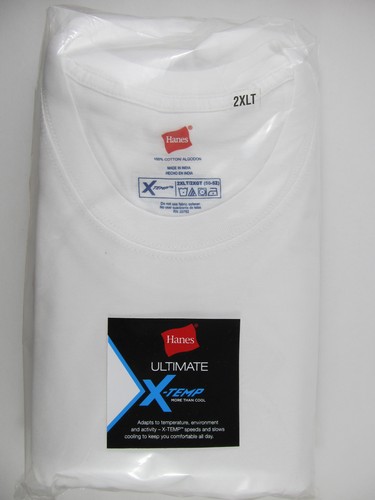 Hanes X-TEMP Big \u0026 Tall Mens Tagless 