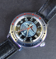 RUSSISCHE VOSTOK U-BOOT AUTOMATIC HERREN ARMBANDUHR, LÄUFT