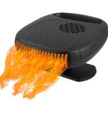 Car Heater, 12V 120W Portable Heater  Cooler Defrost Defogger, Car Heater GRAY