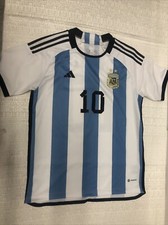 Messi • Blue And White # 10 • Adidas • Football • Argentina • Fifa • Has No Tag